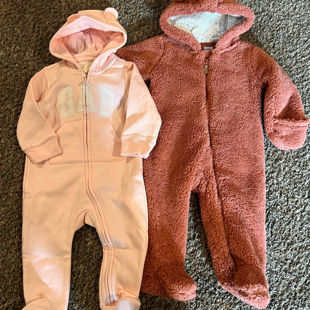 GAP Kids Pink and Carter's One Piece Set